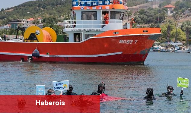 Aliağa Sahilde Deniz Temizliği Yapıldı - Haberois Aliağa Sahilde Deniz Temizliği Yapıldı
