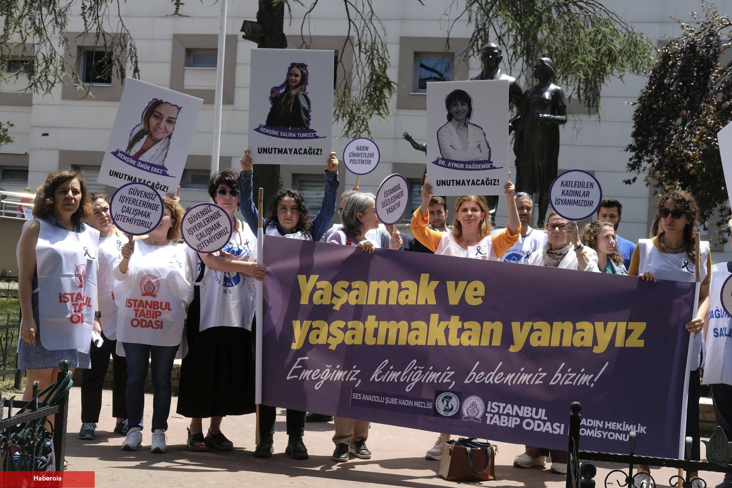 ASM’de Katledilen Dr. Bağce’ye Son Veda: “Bir Kişi Daha Eksilmek İstemiyoruz!”