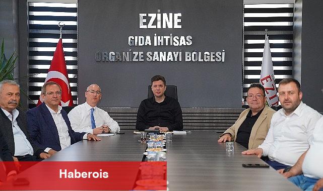 Ayvalık ve Ezine Gıda OSB'leri arasında bilgi alışverişi - Haberois Ayvalık ve Ezine Gıda OSB'leri arasında bilgi alışverişi