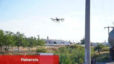 Ayvalık'ta dronların hedefinde sinekler var