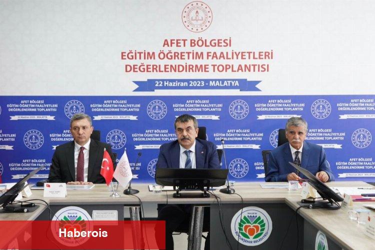 Bakan Tekin Adıyaman ve Malatya'da