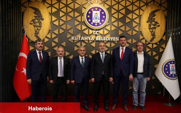 Başkan Alim Işık, Alinur Aktaş'ı ağırladı - Haberois Başkan Alim Işık, Alinur Aktaş'ı ağırladı