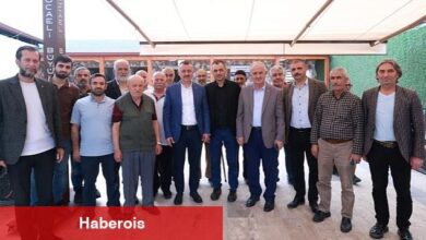 Başkan Büyükakın, Derince İmaret Camii'nde vatandaşlarla sohbet etti