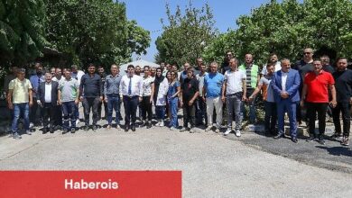 Başkan Kılıç, mesai arkadaşlarıyla bayramlaştı