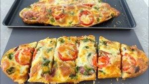 Bayatlayan ekmekleri çöpe atmaya son! Bayat ekmekle yapacağınız efsane pizza!