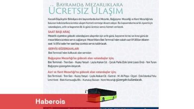 Bayramda mezarlıklara ücretsiz ulaşım