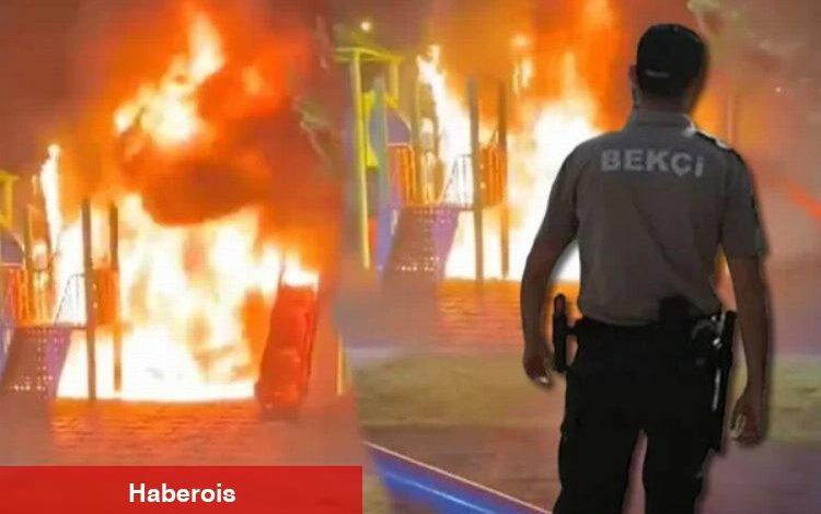 Bingöl'de park ateşe verildi - Haberois Bingöl'de park ateşe verildi