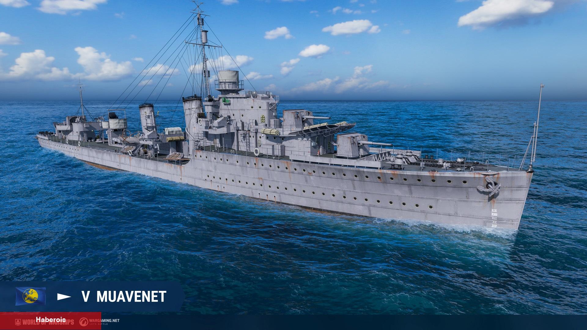 Birinci Türk Gemisi Muavenet World of Warships’e Ekleniyor! - Haberois Birinci Türk Gemisi Muavenet World of Warships’e Ekleniyor!