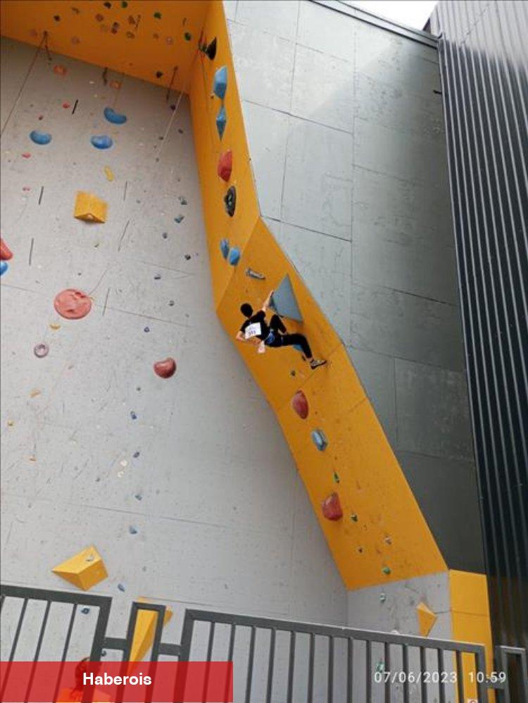 Bursa İnegöllü sporculardan 'Spor Tırmanış' imzası