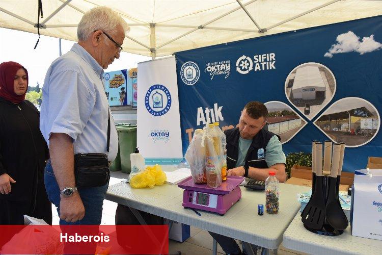 Bursa Yıldırım'da 'atık toplama' ilgisi