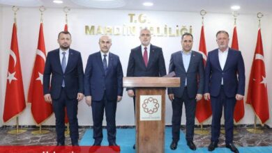 Çalışma Bakanı Vedat lşıkhan Mardin'de