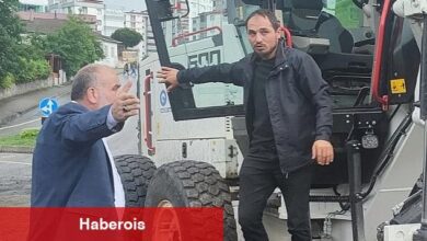 Canik'te Ekipler Yağmura Karşı Canla Başla Mücadele Etti