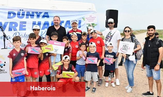 Çiğli Homa Dalyanı'nda Çevre Haftası Temizliği - Haberois Çiğli Homa Dalyanı'nda Çevre Haftası Temizliği