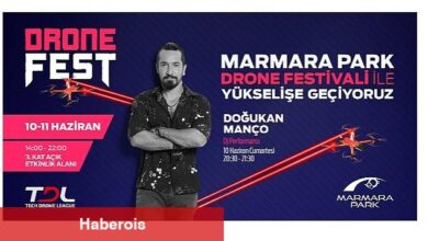 Drone Fest 10-11 Haziran'da Marmara Park AVM'de