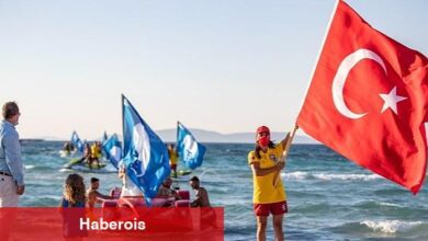 Dünya Çevre Günü'nde İzmir'den güzel haber İzmir'de 41 halk plajının 40'ında Mavi Bayrak dalgalanıyor