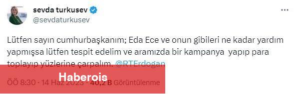 Eda Ece'nin depremzedeleri amaç alan kelamları ünlü isimlerin reaksiyonunu çekti! "Acımasızca"