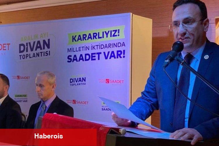 Edirne'de Saadet Partisi'nden 'üretim' mesajı