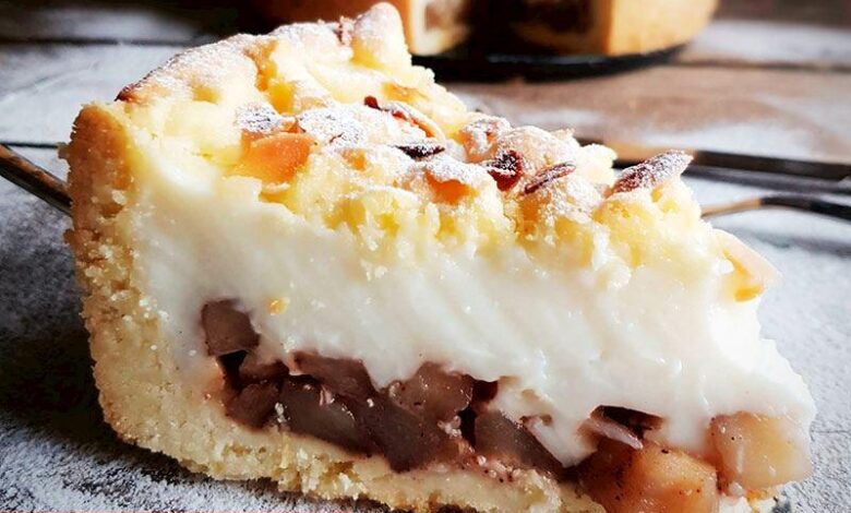 Elmalı Puding Kremalı Turta - Haberois Elmalı Puding Kremalı Turta