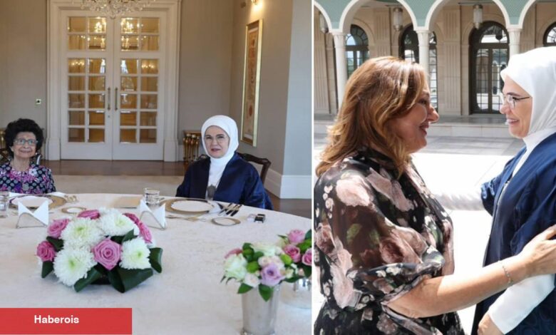 Emine Erdoğan Eski Ürdün ile Malezya Başbakanı'nın eşini ağırladı - Haberois Emine Erdoğan Eski Ürdün ile Malezya Başbakanı'nın eşini ağırladı