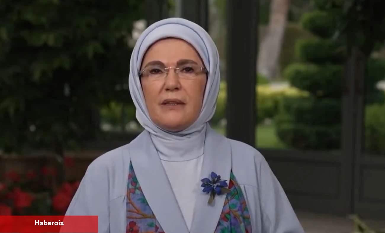 Emine Erdoğan'dan BM Habitat'ın 2’nci Olağan Konseyi'ne mesaj! Dünyaya rol model olan bayanlar