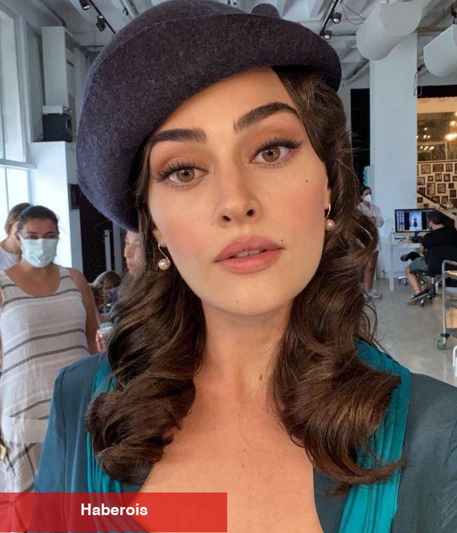 Esra Bilgiç ve Birkan Sokullu'dan göz kamaştırıcı birinci kare geldi! Sinema setinden...