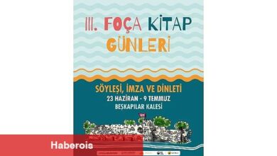 Foça'da kitaplarla dolu bir yaz