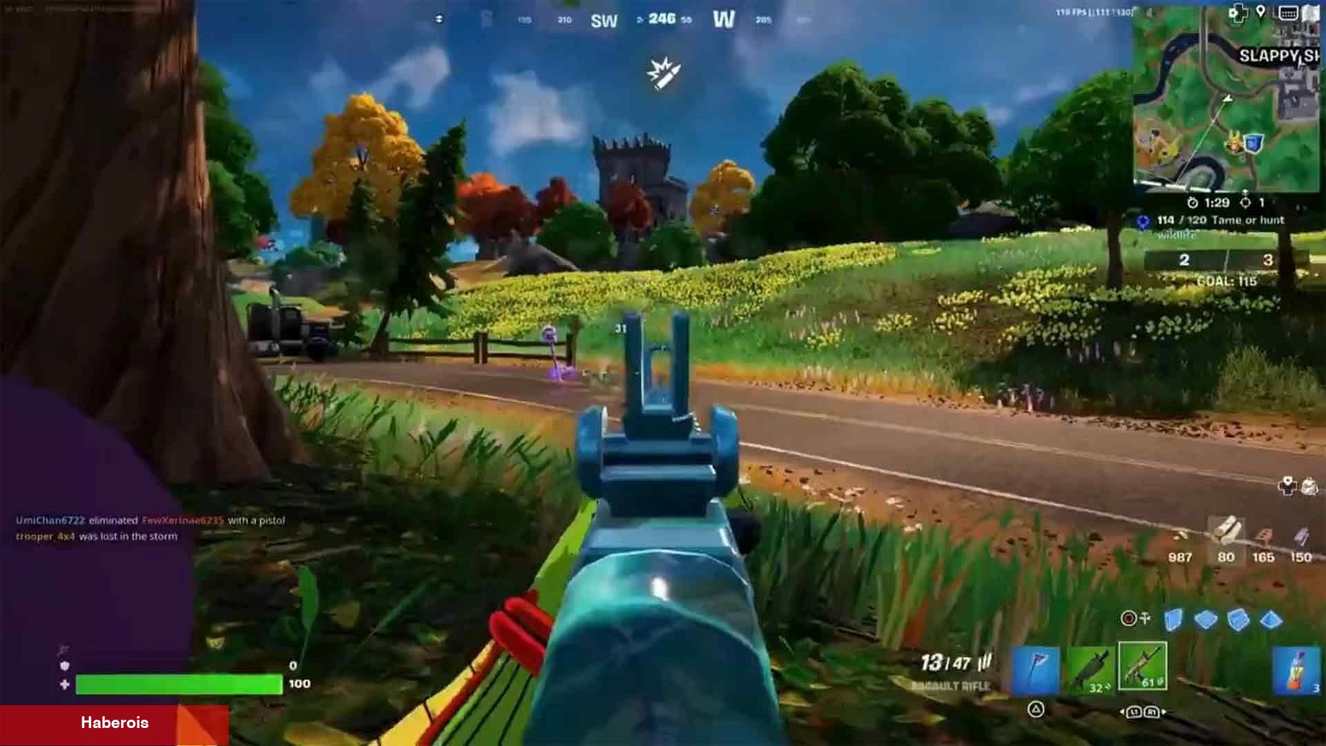 Fortnite'ın Resmi Birinci Şahıs Modundan Ekran İmgeleri Sızdırıldı