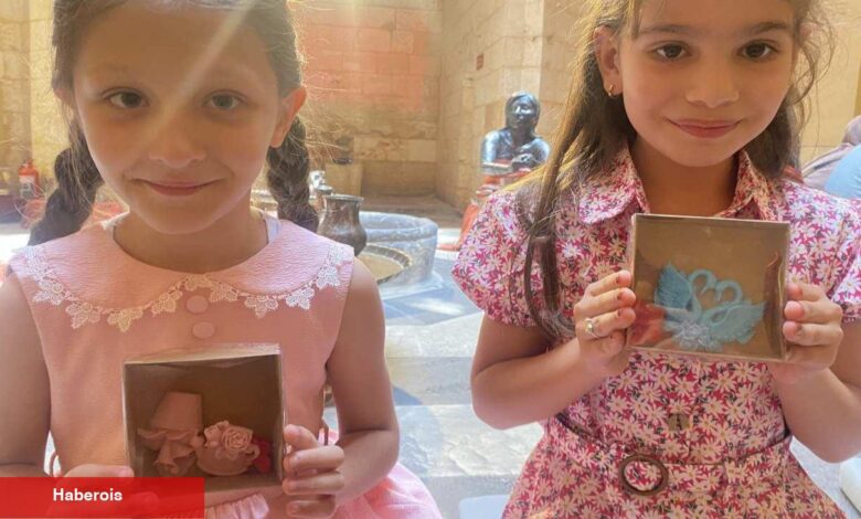 Gaziantep'te sevindiren etkinlik! Hamam Müzesi'nde çocuklara sabun üretimi öğretiliyor - Haberois Gaziantep'te sevindiren etkinlik! Hamam Müzesi'nde çocuklara sabun üretimi öğretiliyor