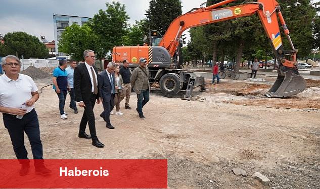 Gaziemir'in meydanları yenileniyor - Haberois Gaziemir'in meydanları yenileniyor
