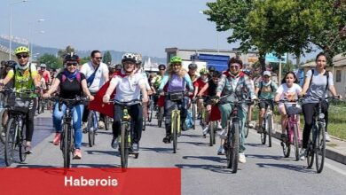 Gaziemirliler sağlık için pedal çevirdi