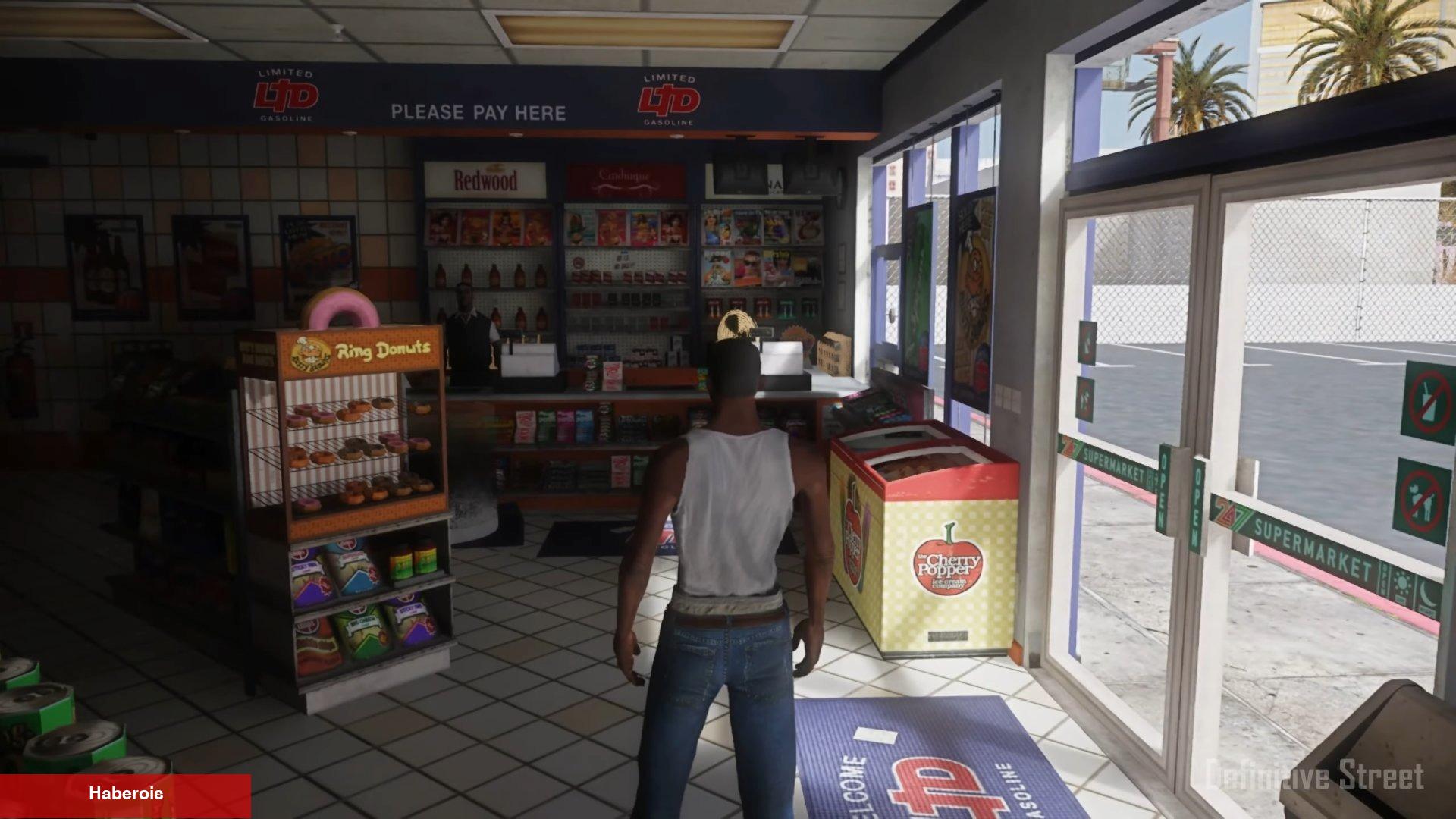 GTA: San Andreas RTX Moduyla Nasıl Görünürdü? İşte Karşılaştırma Görüntüsü