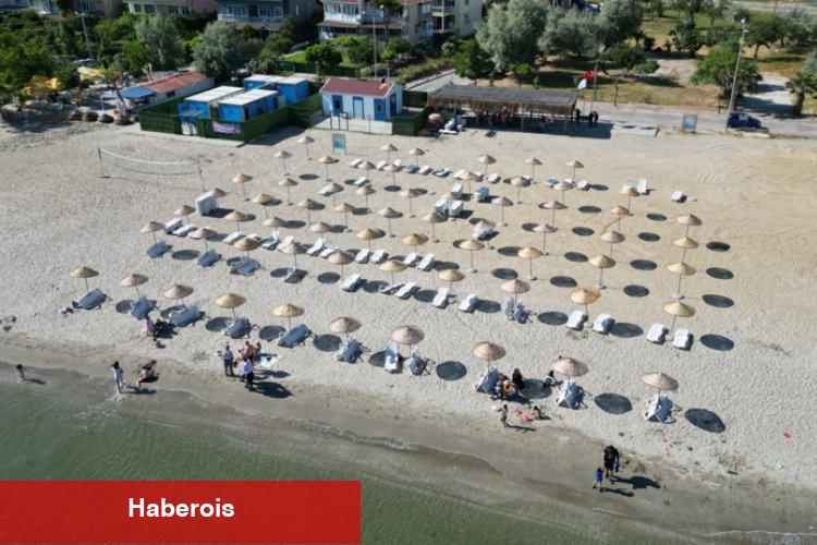 İstanbul Silivri'nin plajları sezona hazır