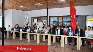 İznik'te bayramlaşma töreni düzenlendi