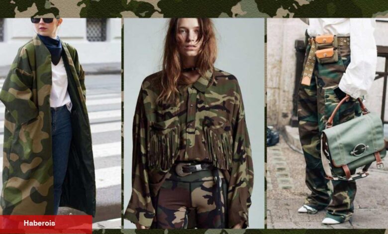 Kamuflaj modası nedir? Kamuflaj desenli giysi şekli nasıl oluşturulur? Kamuflajla ne giyilir? - Haberois Kamuflaj modası nedir? Kamuflaj desenli giysi şekli nasıl oluşturulur? Kamuflajla ne giyilir?