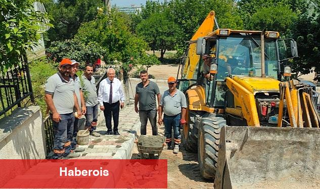 Karabağlar'da kaldırımlar yenileniyor - Haberois Karabağlar'da kaldırımlar yenileniyor