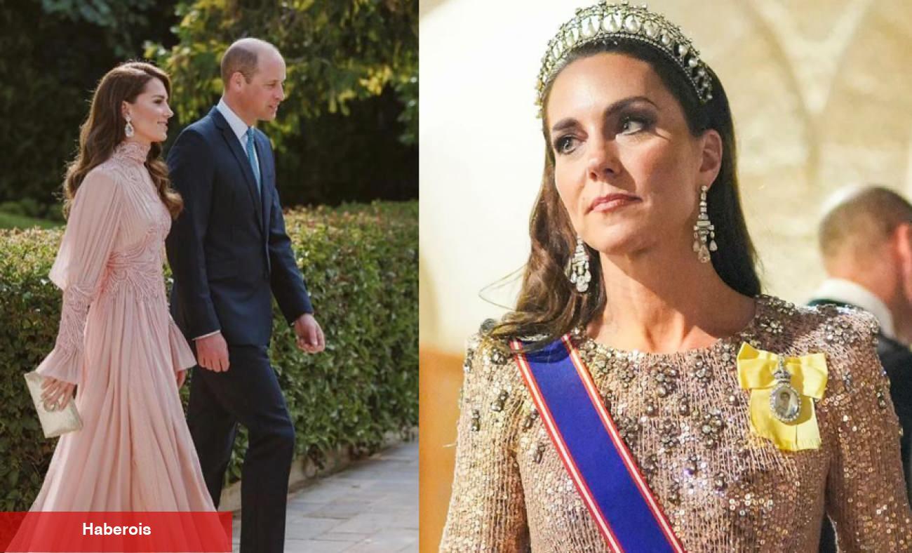 Kate Middleton Ürdün Veliahtının düğününde gelinden rol çaldı! Hoşluğuyla hayran bıraktı