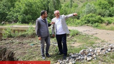 Kayseri Yahyalı'da taşkın tedbirleri alınıyor