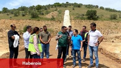 Kula Emre Barajı'nda geri sayım