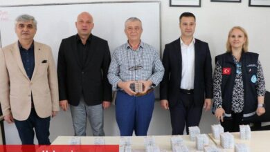 Manisa Gölmarmara'da ana arılar üreticilerle buluştu