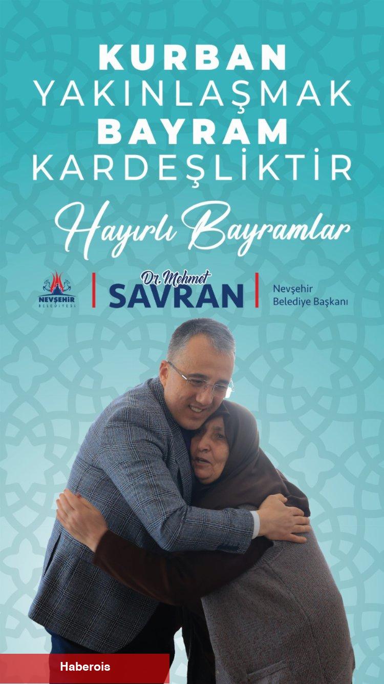 Mehmet Savran'dan Kurban Bayramı mesajı