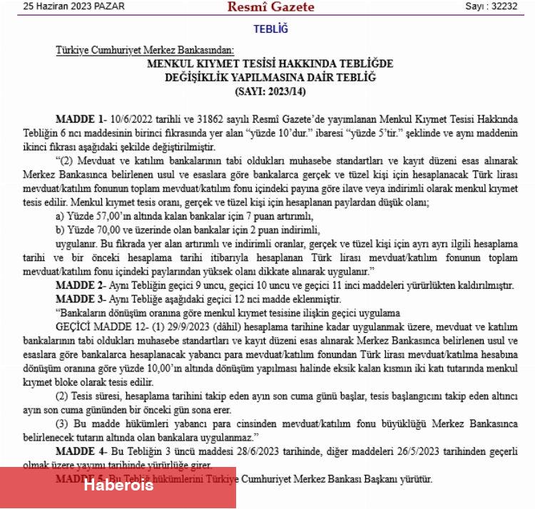Merkez'den ilk sadeleştirme adımı