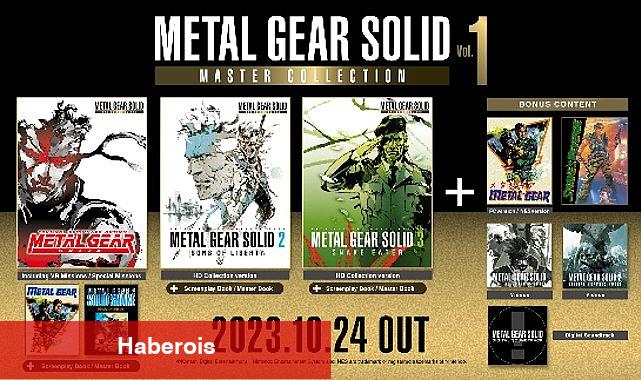 Metal Gear Solid: Master Collection Vol. 1, 24 Ekim'de Çıkıyor! - Haberois Metal Gear Solid: Master Collection Vol. 1, 24 Ekim'de Çıkıyor!