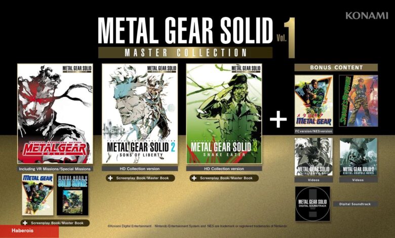 Metal Gear Solid Master Vol. 1, 24 Ekim’de Çıkıyor! - Haberois Metal Gear Solid Master Vol. 1, 24 Ekim’de Çıkıyor!