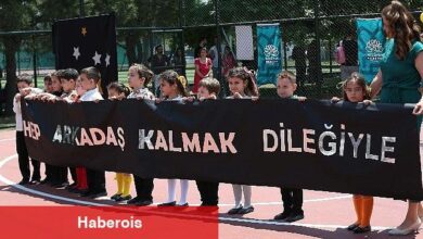 Miniklerin ilk mezuniyet heyecanı