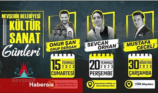 Nevşehir Belediyesi Yaz Konserleri Temmuz Ayında Başlıyor - Haberois Nevşehir Belediyesi Yaz Konserleri Temmuz Ayında Başlıyor