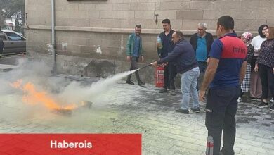 Nevşehir Belediyesi'nde iş sağlığı ve güvenliği eğitimi
