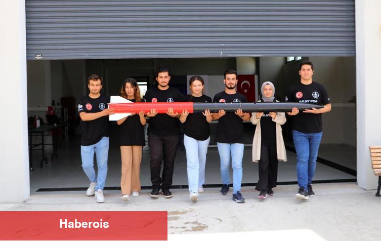 Öğrenciler 10 bin fite çıkabilen roket tasarladı