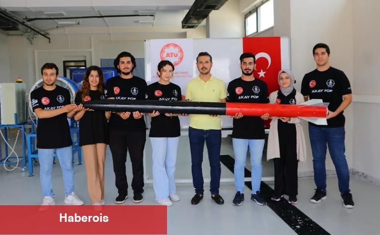 Öğrenciler 10 bin fite çıkabilen roket tasarladı