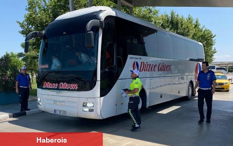 Otobüs terminallerinde bayram öncesi denetim - Haberois Otobüs terminallerinde bayram öncesi denetim