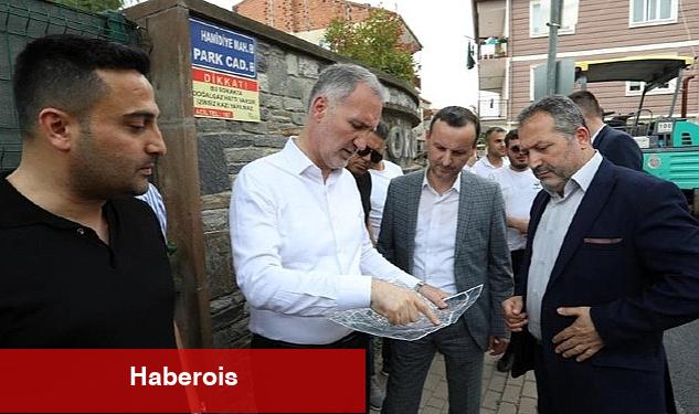 Park Caddesinin Asfaltı Yenileniyor - Haberois Park Caddesinin Asfaltı Yenileniyor